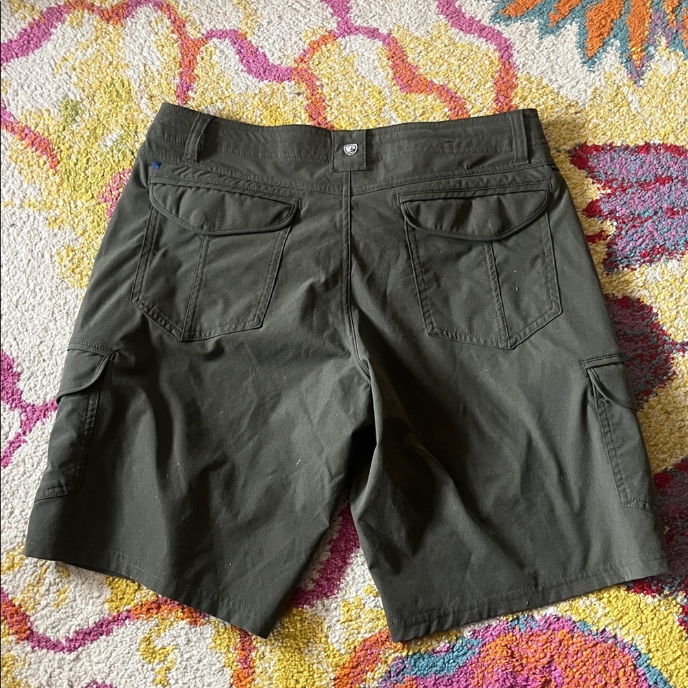 Kuhl Olive Green Women's Hiking Shorts - Picture 8 of 10